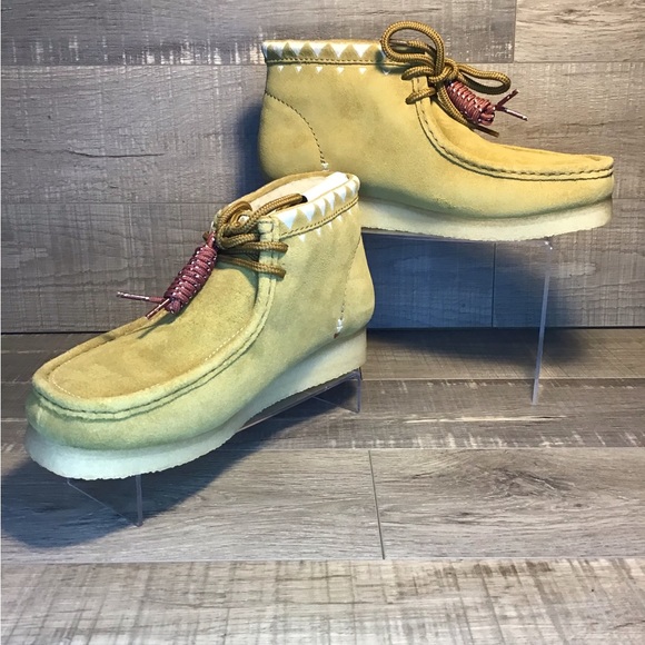 Clarks - Wallabee Boot Oakmoss Warmlined 26169153 - Picture 3 of 7